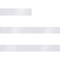 Лента сатиновая Satin 10 М, белая, 60 см