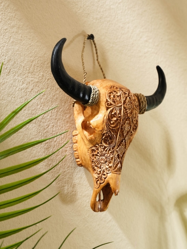 Сувенир интерьерный Сувенир интерьерный "Череп буйвола" полирезин, 15х16х7 см