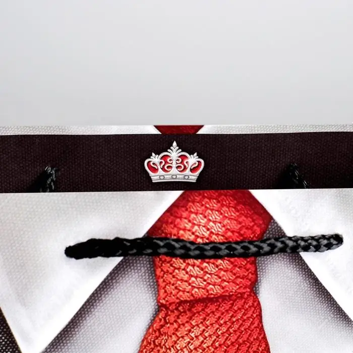 Пакет подарочный ламинированный, упаковка, тиснение, «Лучшему мужчине», S 12 х 15 х 5.5 см