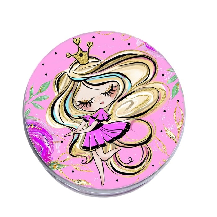 Набор для творчества «Создай своё украшение: Принцесса», в металлической банке Набор для творчества «Создай своё украшение: Принцесса», в металлической банке