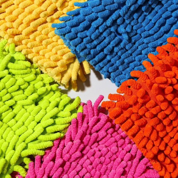 Насадка для швабры Доляна, микрофибра букли, 30×14 см, цвет МИКС Насадка для швабры Доляна, микрофибра букли, 30×14 см, цвет МИКС