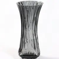 Ваза для цветов &laquo;Эбба&raquo;, 25&times;10 см, стекло, серая