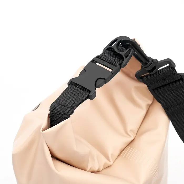 Гермомешок туристический maclay, 5 л, 500D, с лямкой, бежевый