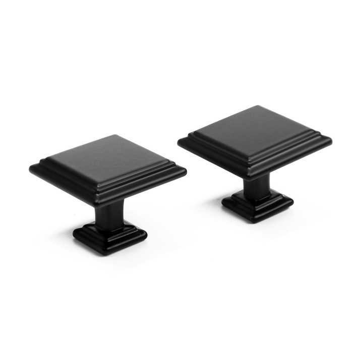 Ручка кнопка ТУНДРА РК119BL, черная, 8 шт TMP Ручка кнопка ТУНДРА РК119BL, черная, 8 шт TMP