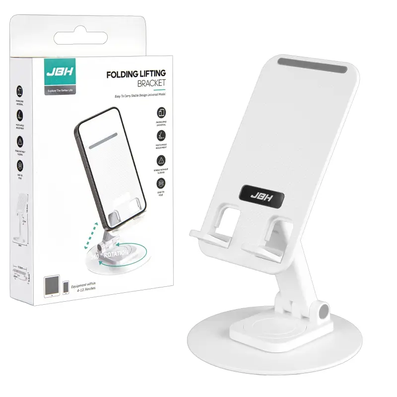Настольный держатель для телефона  PH-01 JBH белый (100шт/кор)
