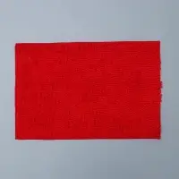 Коврик для дома Доляна «Букли длинные», 40×60 см, цвет красный