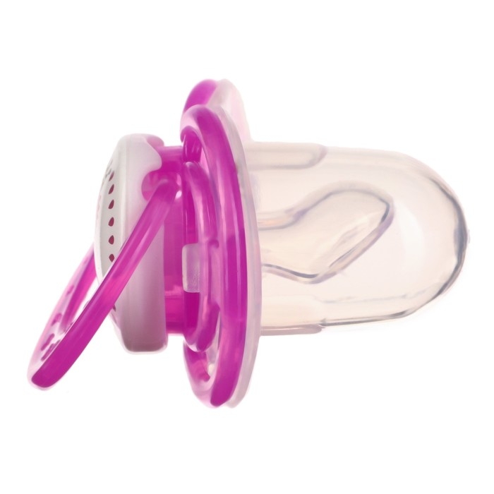 Соска - пустышка силиконовая ортодонтическая «Морской конек», от 0 мес., с колпачком, цвет розовый Соска - пустышка силиконовая ортодонтическая «Морской конек», от 0 мес., с колпачком, цвет розовый