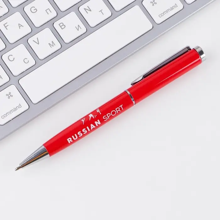Ручка металл шариковая «Russian sport», синяя паста, 1 мм
