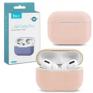 Чехол для AirPods Pro Silicone Case ISA Grapefruit