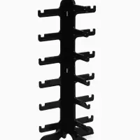 Подставка под очки 6 мест, 16&times;14.5&times;35.5 см, чёрная
