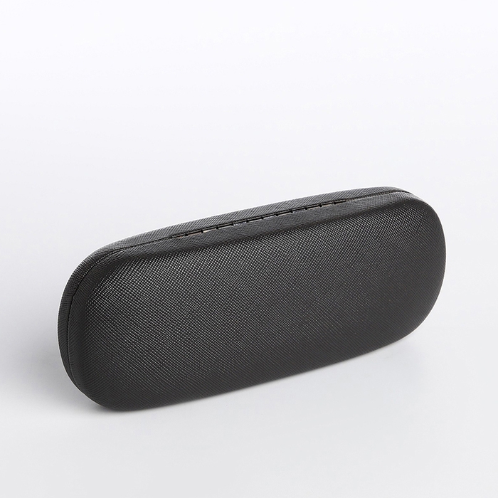 Футляр для очков на хлопушке, длина 16 см, цвет серый Футляр для очков на хлопушке, длина 16 см, цвет серый