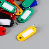 Набор брелоков для ключей 53мм, 50шт., ассорти Набор брелоков для ключей 53мм, 50шт., ассорти