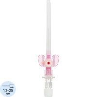 Катетер внутривенный с доп.портом ВазофиксСейфти 20G (1,1х25) 50шт/уп