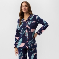 Пижама женская (рубашка и брюки) KAFTAN "Tropical dream" р. 52-54