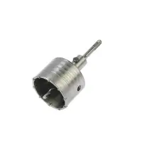 Коронка буровая в сборе ТУНДРА, SDS-plus, М22&times;80 мм