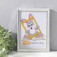 Фоторамка для фото 15&times;21 см Keep memories &laquo;Офис&raquo;, серебро, (пластик)