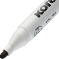 Маркер для белых досок KORES черный 3 мм круглый наконечник '20830