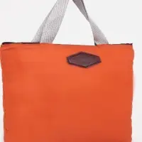 Термосумка на молнии 3.8 л, оранжевая