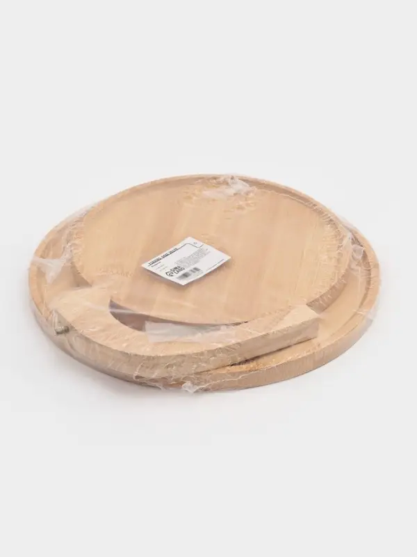 Этажерка для фруктов и десертов Доляна &laquo;Бамбук&raquo;, 2 яруса, 25&times;19.5 см, бамбук