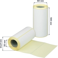Термоэтикетки ЭКО 100х50,&nbsp;200 шт/рул вт.25