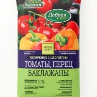 Удобрение для томатов и перцев, для открытого грунта &laquo;Добрая Сила&raquo;, пакет, 0.9 кг