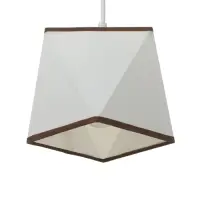 Светильник подвесной BayerLux 2447/1 E27 40 Вт, белый, 12&times;12&times;12-112 см