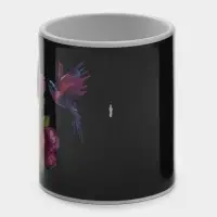 Кружка - хамелеон Доляна &laquo;Колибри&raquo;, 350 мл, керамика, небольшие дефекты