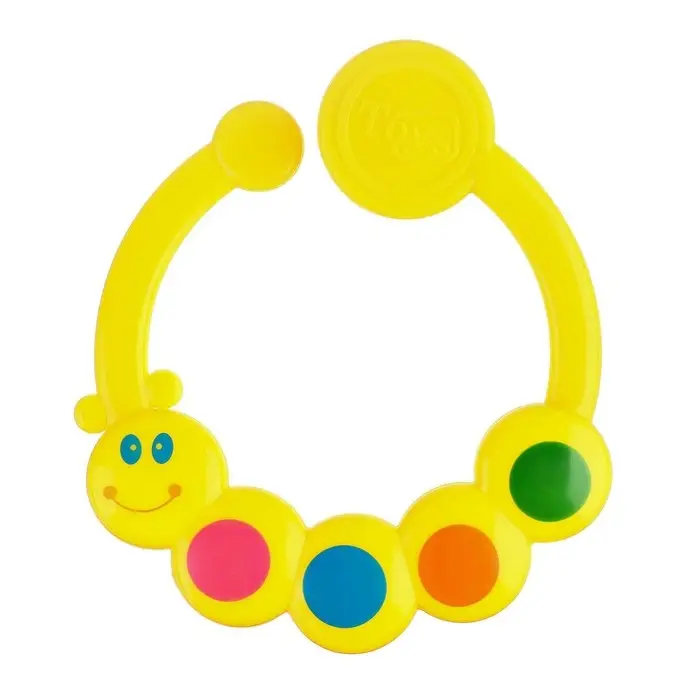 Погремушка «Гусеница - цепочка», Крошка Я