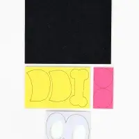 Вышивка по фетру "Собака"