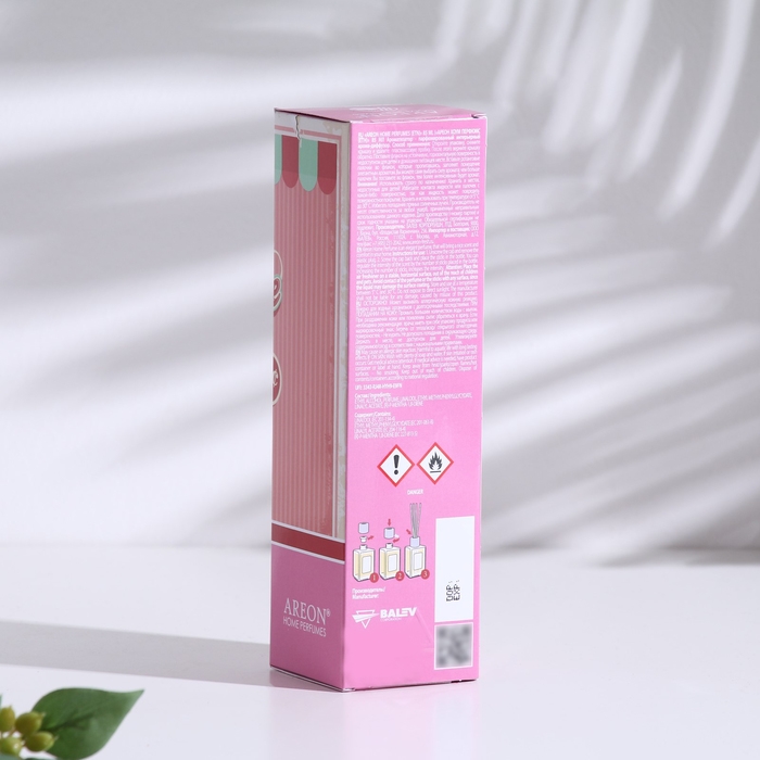 Диффузор ароматический для дома Areon Sticks, 85 мл, Диффузор ароматический для дома Areon Sticks, 85 мл, "Bubble Gum"