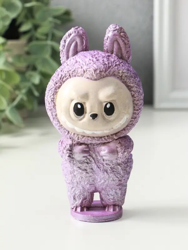 Фигурка гипс &laquo;Чудик&raquo;, 13&times;6.5&times;5.5 см, сиреневый