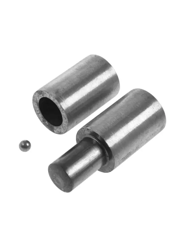 Петля гаражная ТУНДРА с шаром, 39&times;120 мм, набор 4 шт.