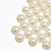 Колье-чокер жемчуг "Богема" россыпь, цвет белый  d=8/10/12