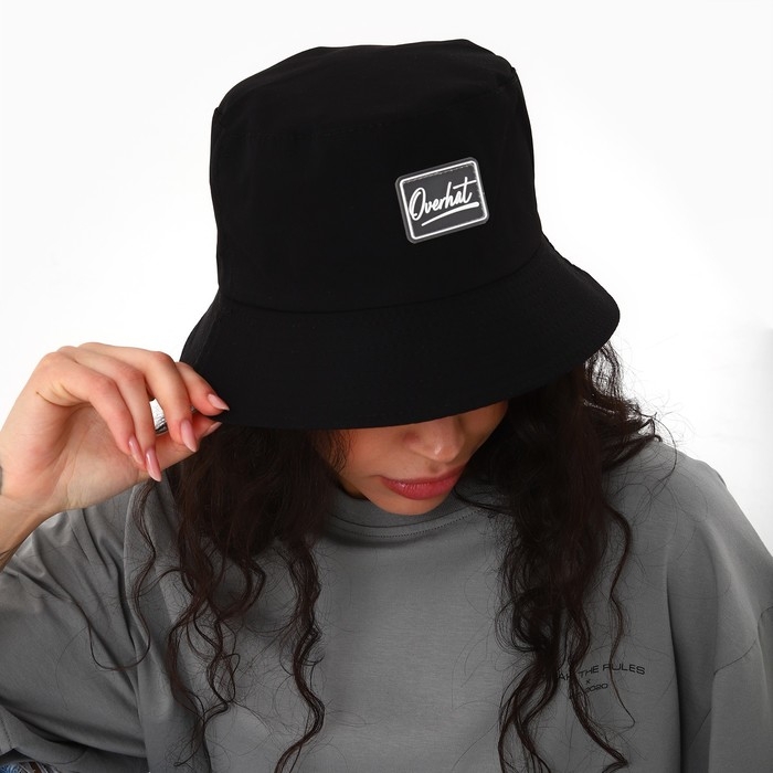Панама Overhat, чёрная, р-р 56