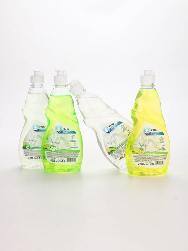 Mr.Быт Гель для мытья посуды, 500 мл, аромат алоэ вера