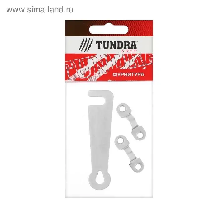 Крючок ветровой ТУНДРА КД-75, покрытие цинк, 1 шт. Крючок ветровой ТУНДРА КД-75, покрытие цинк, 1 шт.