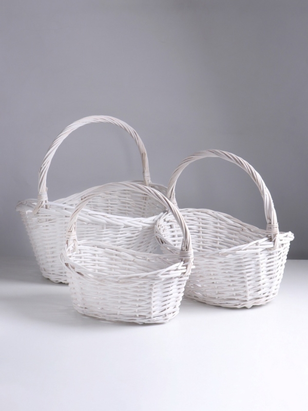 Набор корзин 3 шт, 40х30Н19/14/36, 34х25Н16/12/31,28х12Н13/10/26см