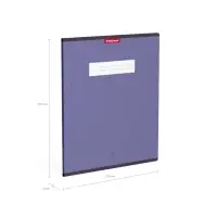 Тетрадь 48 листов в клетку, ErichKrause Unicolor, обложка мелованный картон, МИКС