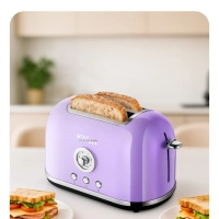 Тостер для хлеба с поддоном для крошек КТ-6831 - 815 Вт Тостер для хлеба с поддоном для крошек КТ-6831 - 815 Вт