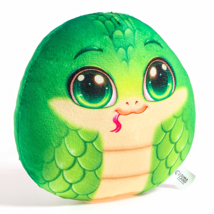 Новый год! Мягкая игрушка «Змейка» с книжкой Новый год! Мягкая игрушка «Змейка» с книжкой