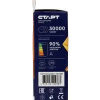 Лампа светодиодная СТАРТ, 10 Вт, Е14, С37, 4000К, 800 Лм, свечение нейтральное белое