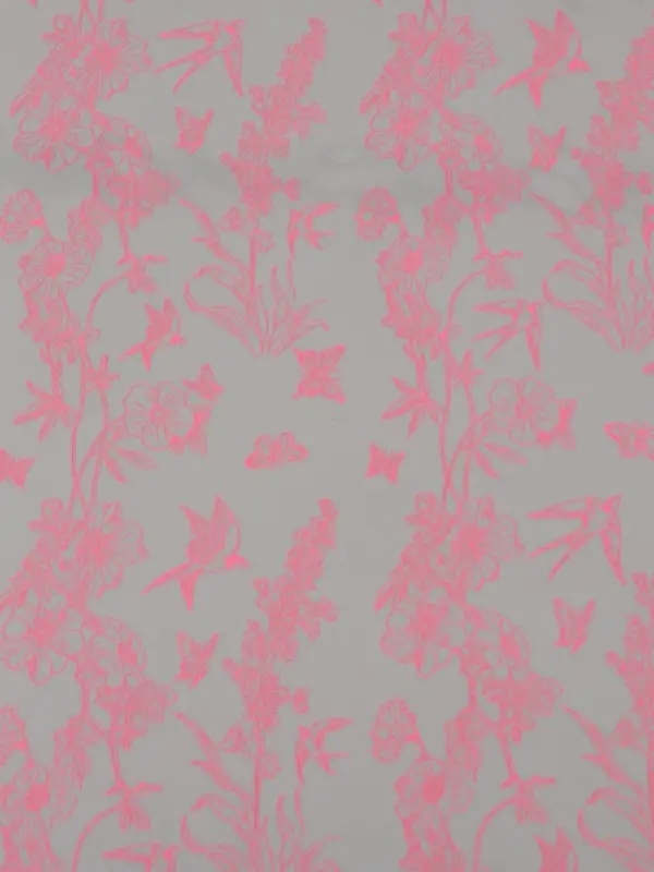 Пленка для цветов "Ласточки", розовый туманный, 0,6 х 9.3&plusmn;5% м, 40 мкм, 200 гр