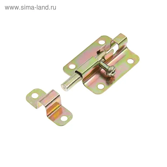 Задвижка дверная ЗД 011, 50 мм, оцинкованная Задвижка дверная ЗД 011, 50 мм, оцинкованная