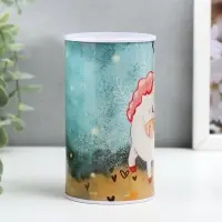 Копилка металл "Единорог" МИКС 12х6,5х6,5 см