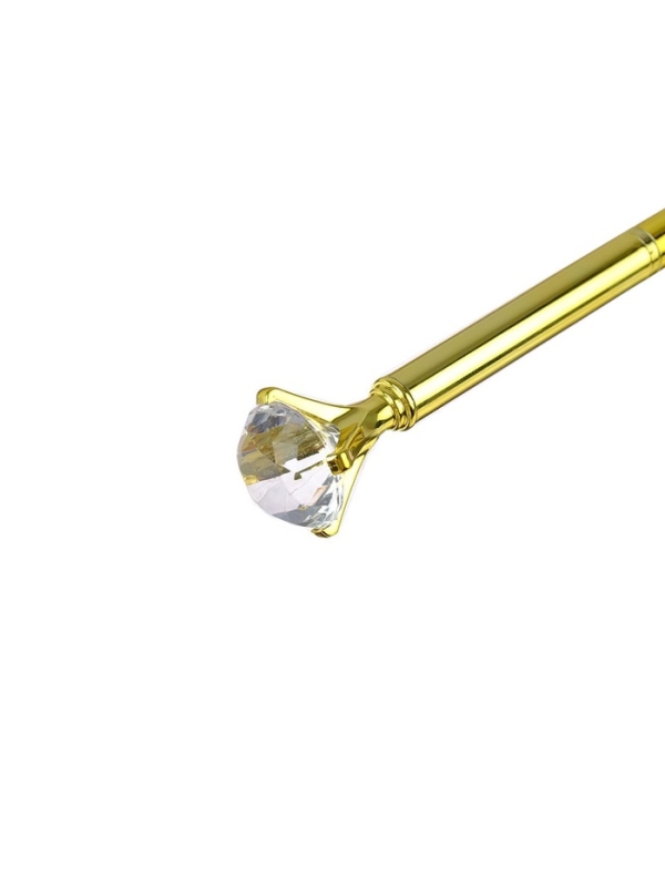 Ручка шариковая-прикол МИКС Кристал со стразами