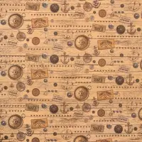 Бумага упаковочная крафт &laquo;Настоящему мужчине&raquo;, 70&times;100 см