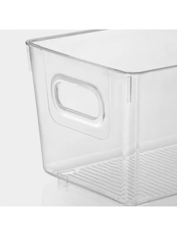 Контейнер для холодильника RICCO, 23.5&times;13&times;11 см, прозрачный