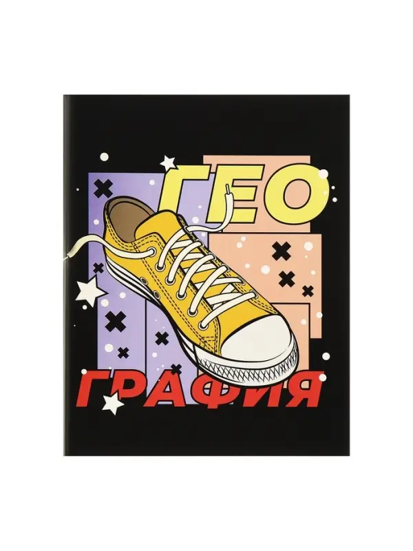 Набор предметных тетрадей Calligrata TOP &laquo;Кеды&raquo;, 12 предметов, 48 листов, со справочным материалом, картонная обложка