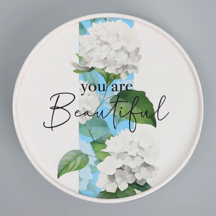 Коробка подарочная, упаковка, «Гортензия», 12 х 12 х 8 см Коробка подарочная, упаковка, «Гортензия», 12 х 12 х 8 см