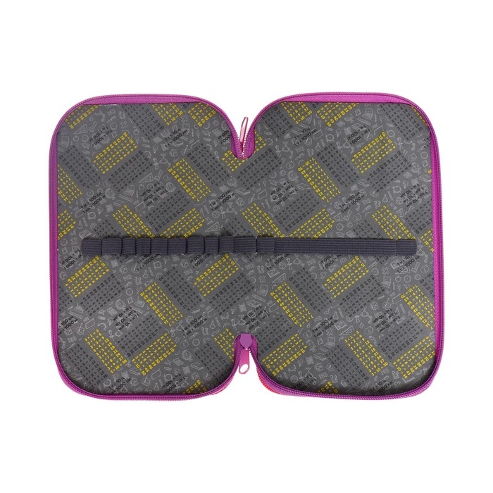 Пенал 2 секции, 125 х 205 х 40 мм, Calligrata 30П26/2 Пенал 2 секции, 125 х 205 х 40 мм, Calligrata 30П26/2 "Авокадо-кот", ламинированный картон